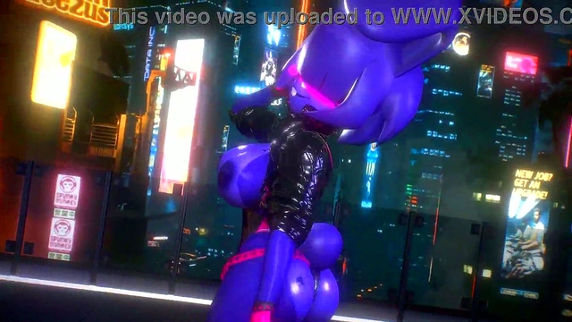 Bonnie FNF 3D Anime Girl Dances Seductively in K-pop Inspired Fantasy