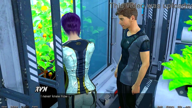 Shy Emo Girl Gets Busty Action In Stranded In Space 3D Hentai Game