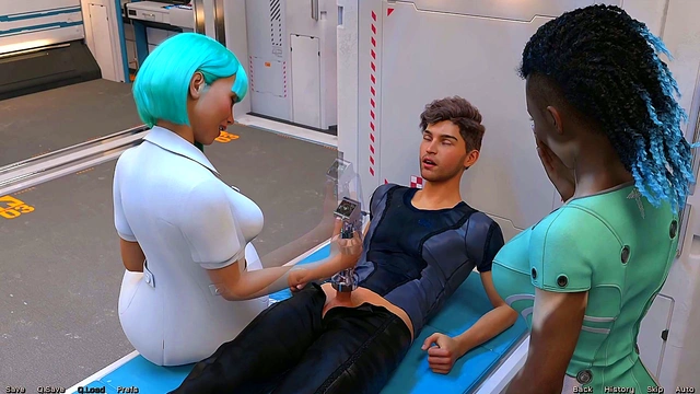 Stranded In Space – Busty 3D Anime Babe Craves Huge Cock & Curvy Action