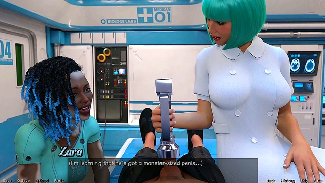 Stranded In Space – Busty 3D Anime Babe Craves Huge Cock & Curvy Action