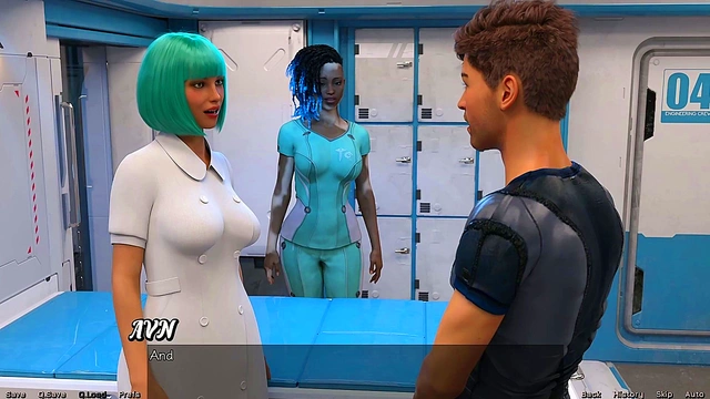 Stranded In Space – Busty 3D Anime Babe Craves Huge Cock & Curvy Action