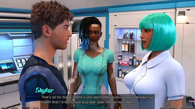 Stranded In Space – Busty 3D Anime Babe Craves Huge Cock & Curvy Action