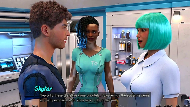 Stranded In Space – Busty 3D Anime Babe Craves Huge Cock & Curvy Action