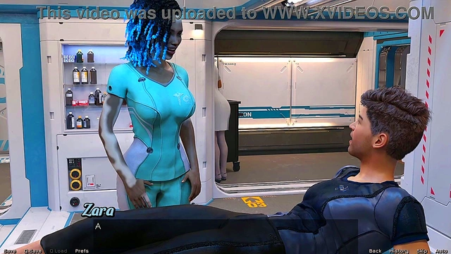 Stranded In Space – Busty 3D Anime Babe Craves Huge Cock & Curvy Action