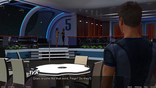 Busty 3D Anime Babe Seduces You in Stranded in Space RPG Game