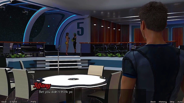 Busty 3D Anime Babe Seduces You in Stranded in Space RPG Game