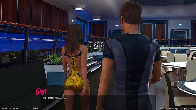 Busty 3D Anime Babe Seduces You in Stranded in Space RPG Game