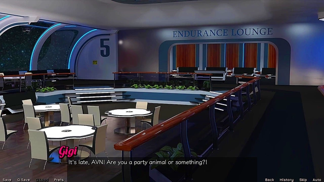 Busty 3D Anime Babe Seduces You in Stranded in Space RPG Game