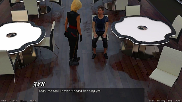 Busty 3D Anime Babe Seduces You in Stranded in Space RPG Game