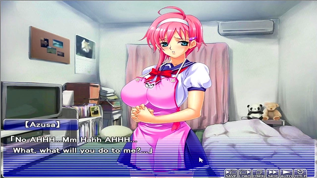 Busty Anime Chick Cheats in Love Apartment for Intense Hentai Action