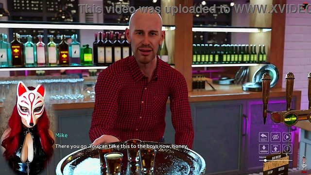 Playful Fox Enjoying Upskirts & Stockings for Blowjob &Cumshot Fun