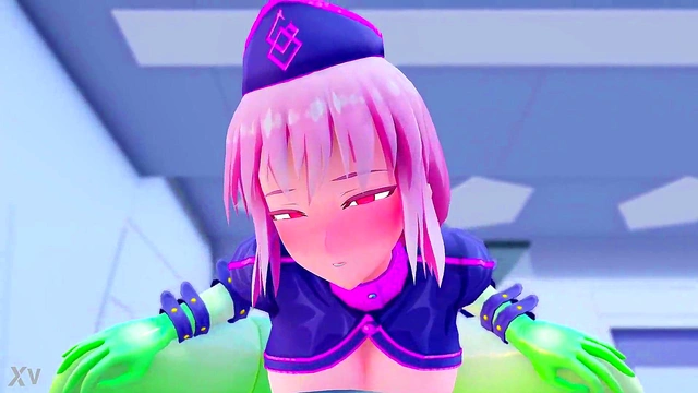 Hentai Nightingale Verochew Rides Cock in Sexy 3D Cowgirl Action