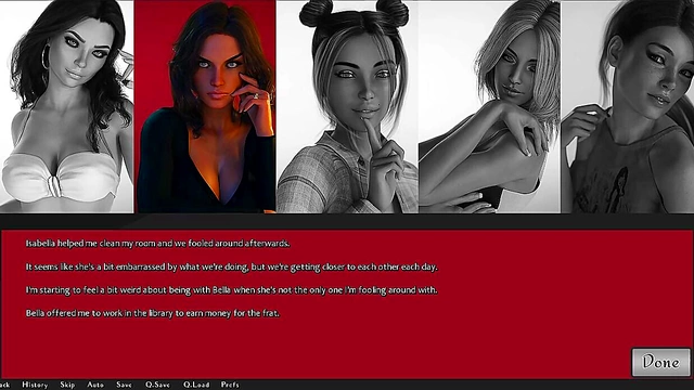 3D Anime Chick Shows Her True Colours With Seductive Moonlit Rendezvous