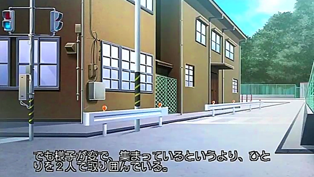 Dark-Skinned Anime Babe Explores Countryside For Steamy Hentai Action