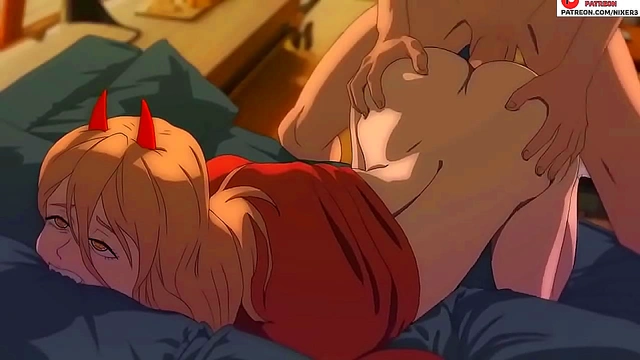 Hentai Lovers Engage in Passionate 2D Sex Fantasies