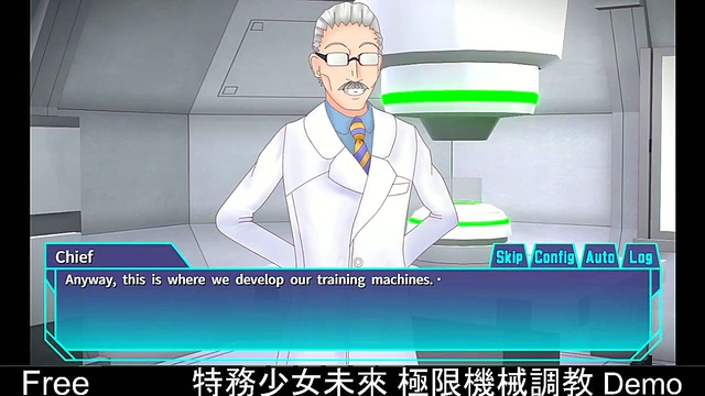 3D Anime Agent Mirai Submits to Intense Sexual Simulation Machines