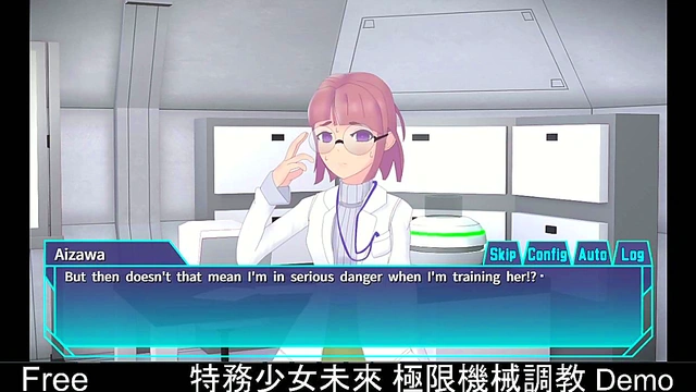 3D Anime Agent Mirai Submits to Intense Sexual Simulation Machines
