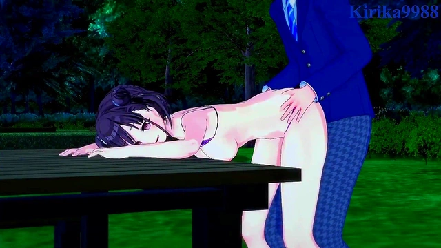 Juri Saijo & Chiyoko Sonoda's Intense 3D Anime Sex With Big Boobs & Creampie Finish