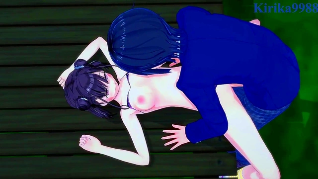 Juri Saijo & Chiyoko Sonoda's Intense 3D Anime Sex With Big Boobs & Creampie Finish