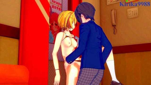 Juri Saijo & Chiyoko Sonoda's Intense 3D Anime Sex With Big Boobs & Creampie Finish
