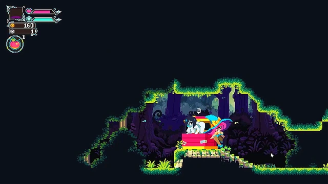 Busty Monster Girl Rides Huge Sextoy in Flip Witch Hentai Episode 2