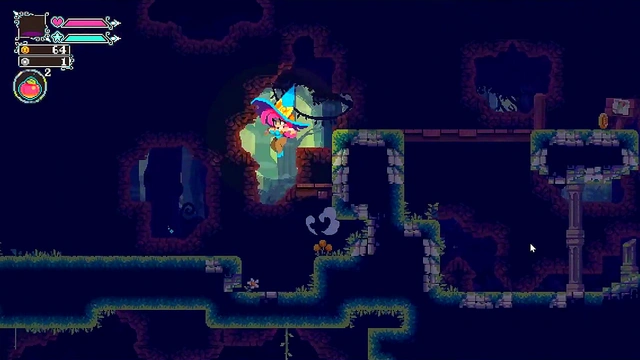 Busty Monster Girl Rides Huge Sextoy in Flip Witch Hentai Episode 2