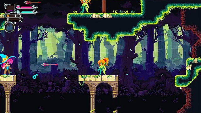 Busty Monster Girl Rides Huge Sextoy in Flip Witch Hentai Episode 2