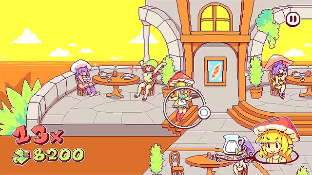 Kinky Futanari Waitress Pours Cum Over Pizza for Busty Hentai Orgasm Feast