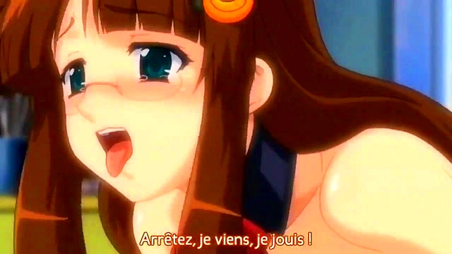 Sloppy Furry Cat Cleans Up With Hot Hentai Action