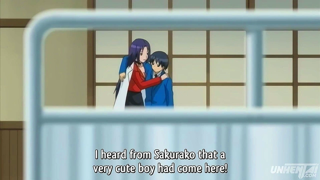 Horny Busty School Nurse Satisfies Her Young Patient With Hot Blowjob & 69 Action