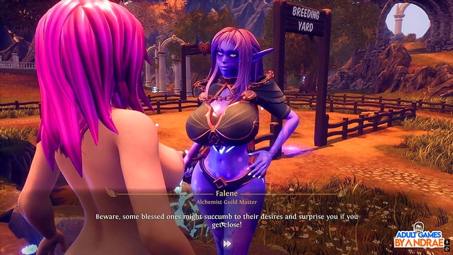 Falene Sucks Dick Dry in Busty Anime Threesome for Huge Creampie Cumshots