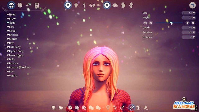 Falene Sucks Dick Dry in Busty Anime Threesome for Huge Creampie Cumshots