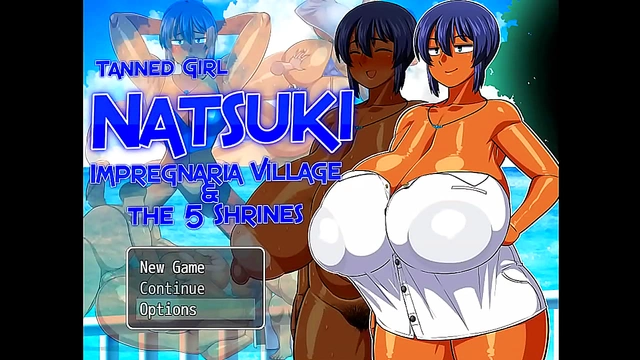 Tanned Busty Natsuki Helps Captain Jerk Off With Sexy Outfits & Giant Tits