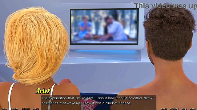 BlondeVirgin Gets Fucked By HugeCock In StrandedInSpace 3D Hentai Game