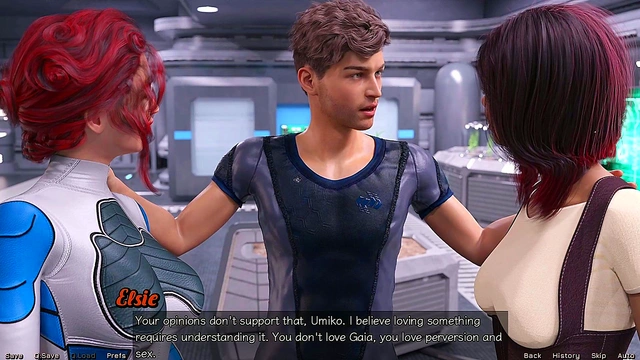 Elsie's Busty Alien Adventure – Lesbian Romance & Curvy Seduction In Space