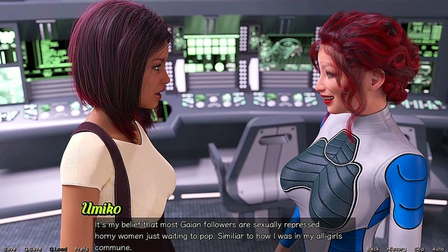 Elsie's Busty Alien Adventure – Lesbian Romance & Curvy Seduction In Space