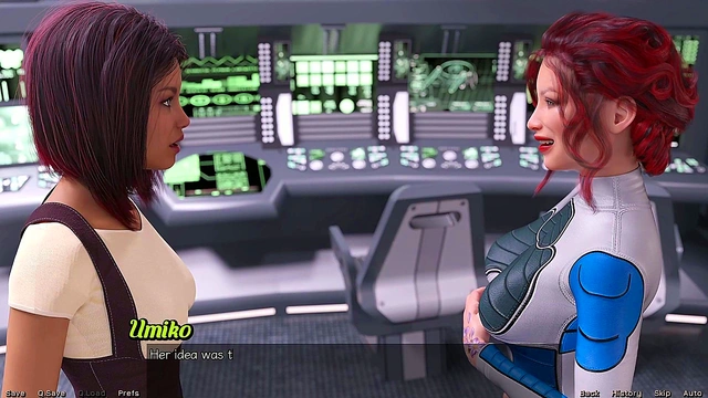 Elsie's Busty Alien Adventure – Lesbian Romance & Curvy Seduction In Space