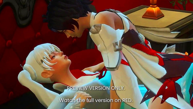 Sapphic Love Story – RWBY Characters Engage in Hot 3D Hentai Action