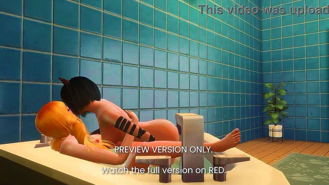 Sapphic Love Story – RWBY Characters Engage in Hot 3D Hentai Action