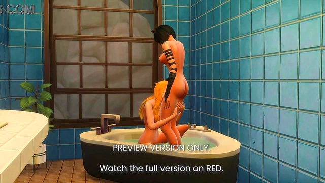 Sapphic Love Story – RWBY Characters Engage in Hot 3D Hentai Action