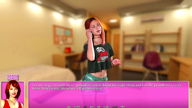 Hot ebony teacher Denise seduces students in summer city adventure.