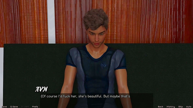 Big-Titted MILF Craves Attention In Stranded Space Anime Game Adventure