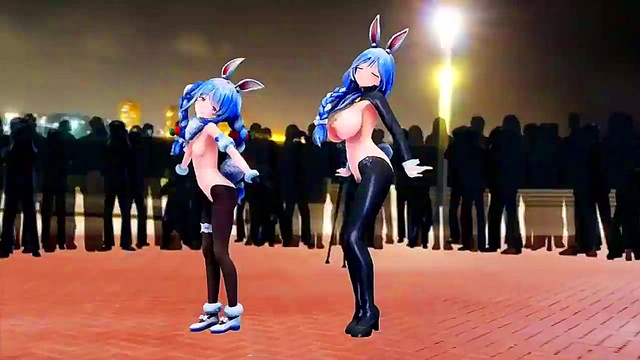 HoloLive Stars Pekomama & Pekora Dress Up As Sexy Whores For Fans