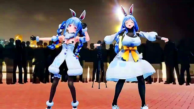 HoloLive Stars Pekomama & Pekora Dress Up As Sexy Whores For Fans