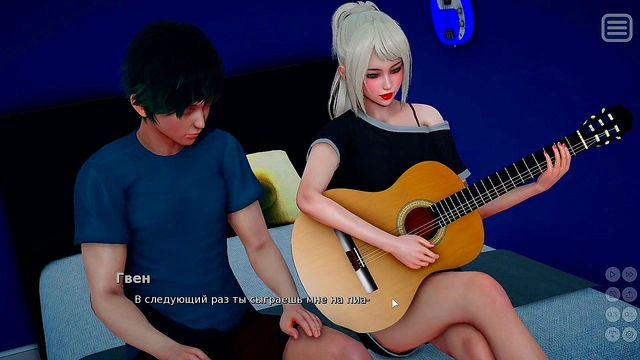 Hot Blonde Asian Slut Gives POV Handjob & Swallows Cum In Romantic Bully Romance