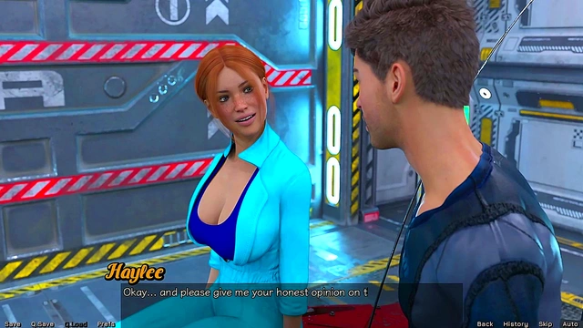 Redhead Haylee's Busty Adventure – Stranded in Space for Hot 3D Anime Action