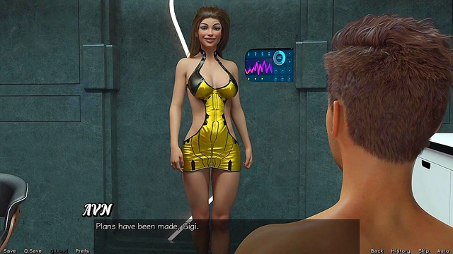 Stranded In Space – Busty Mature MILF Takes Her First Steps With Curvy Big Boobs Action