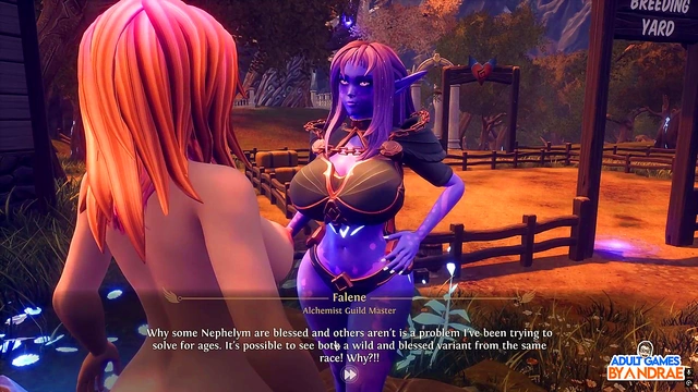 Busty 3D Teens & Otokonoko Engage in Intense Hentai Gameplay Threesome Creampie