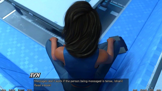 Indian MILF With Giant Tits Moans During erotic Massage in Spacy 3D Anime Scene