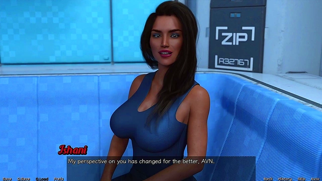 Indian MILF With Giant Tits Moans During erotic Massage in Spacy 3D Anime Scene